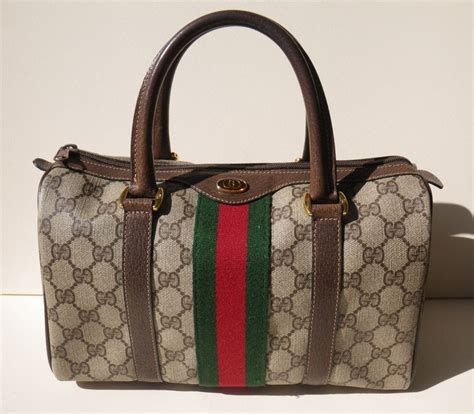 original and fake vintage bag gucci|vintage gucci bags from 1980s.